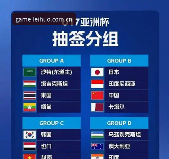 U17世界杯抽签结果出炉，老用户分享在雷火电竞平台看球心得